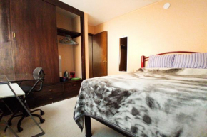 Cozy bedroom at 5 min Mexico City Airport T1 & T2